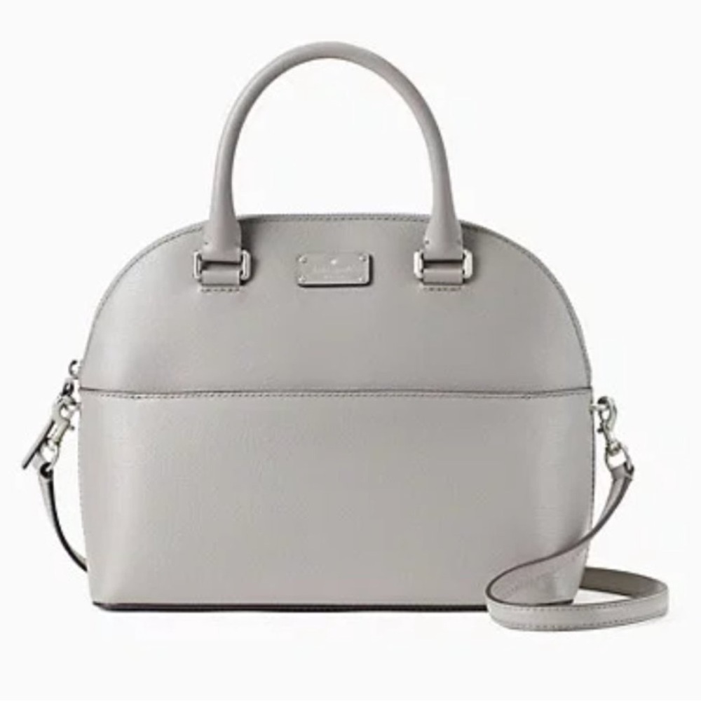 Kate Spade Gray Grove Street Carli Satchel
